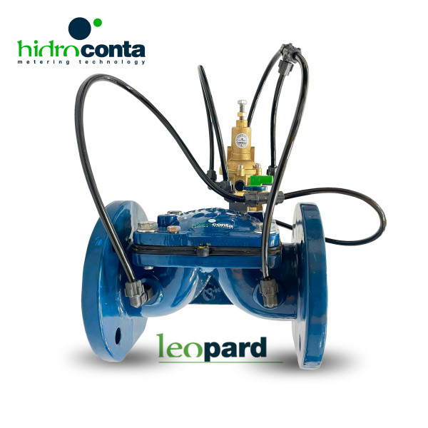 Válvula Reductora De Presión Hierro Piloto Metálico Leopard Hidroconta